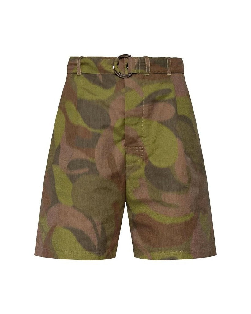 Marni Cotton Bermuda Shorts Glam Steals
