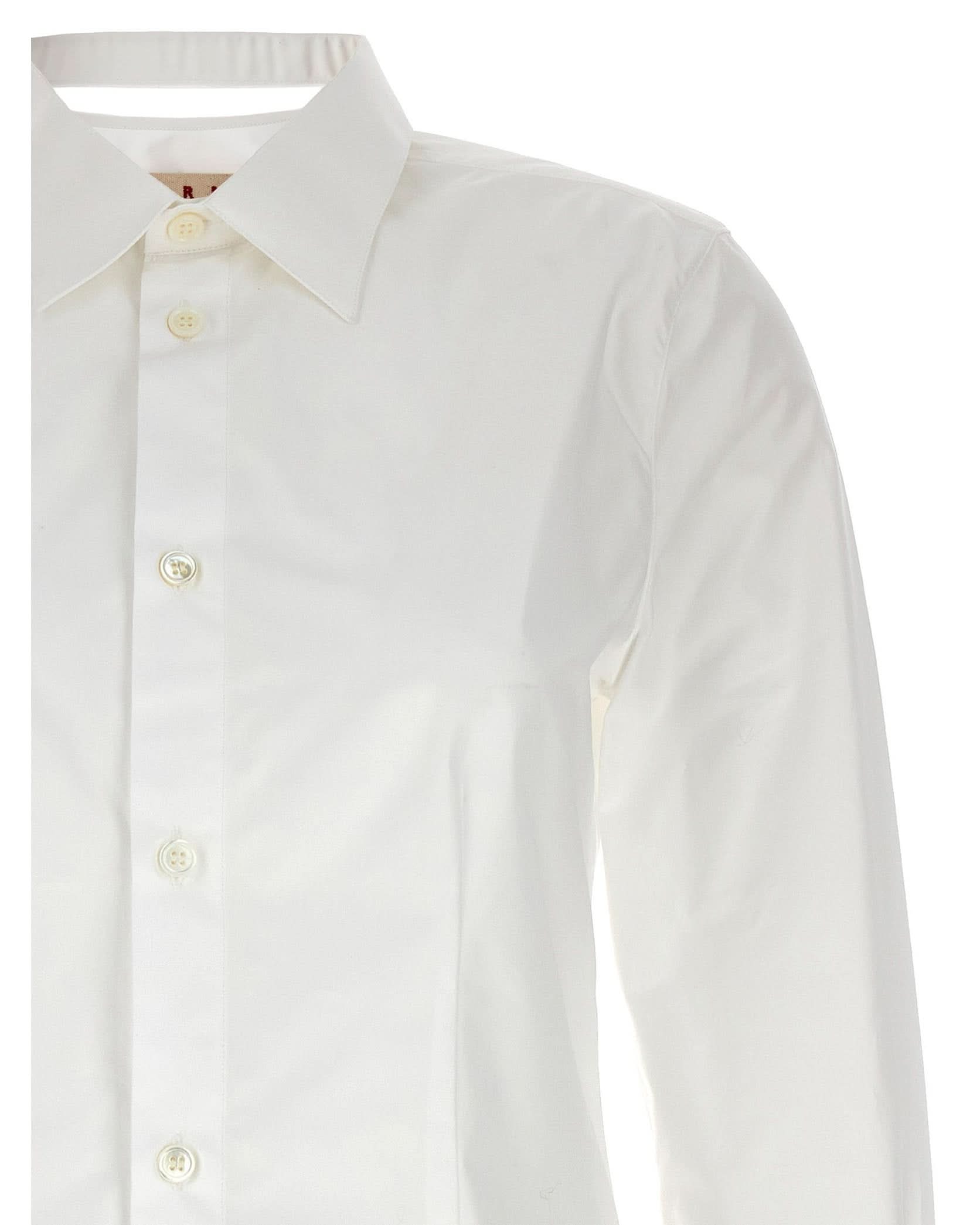 Marni Cut Out Collar Shirt Glam Steals