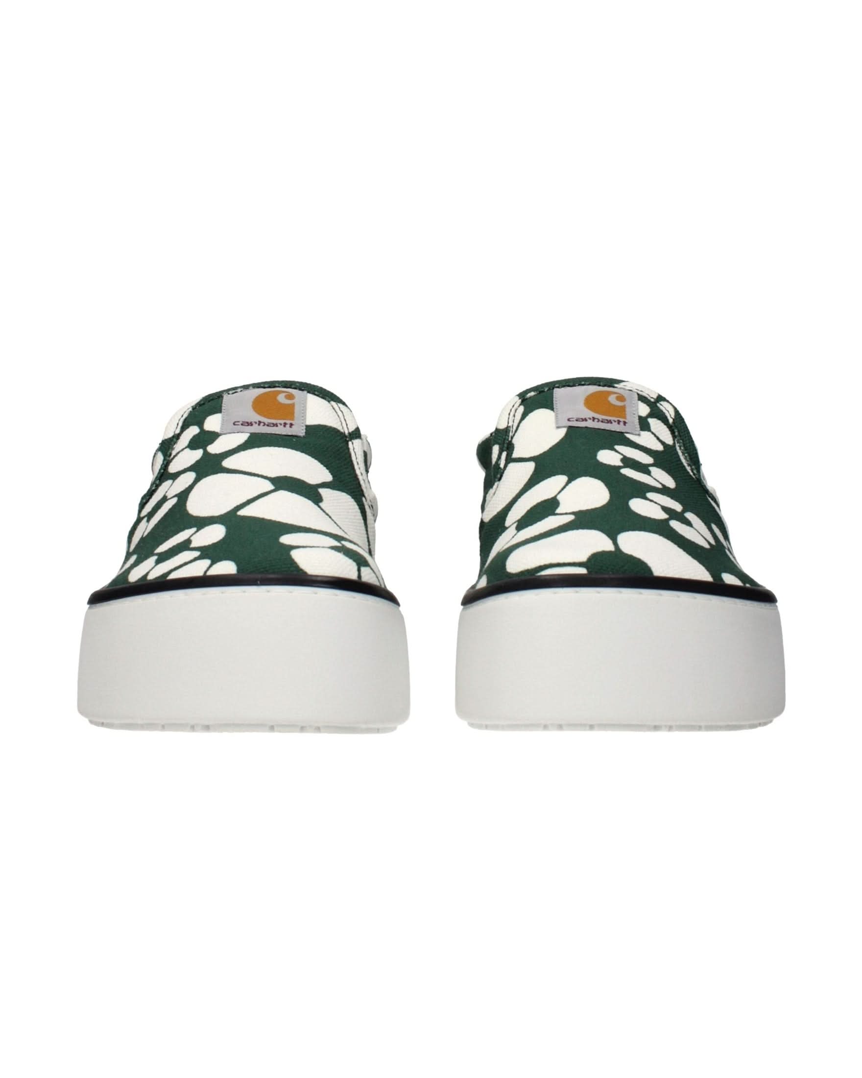 Marni Green Slip On Loafers Flats