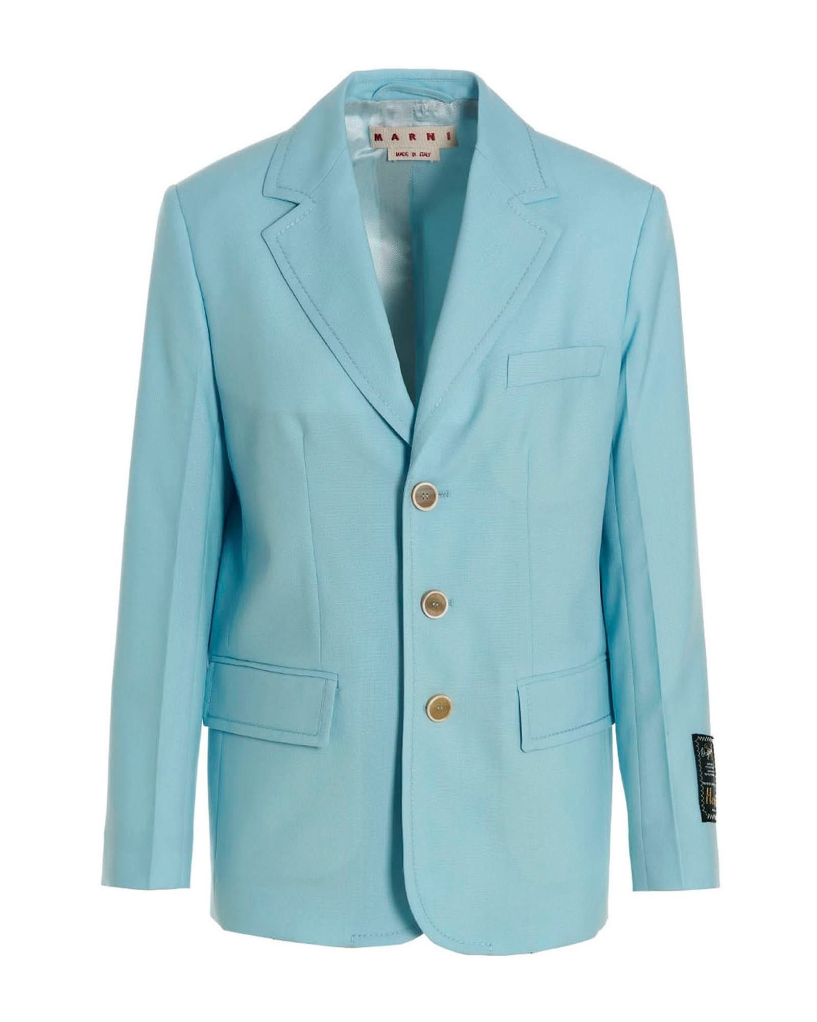 Marni Single-breasted Blazer Jacket Glam Steals