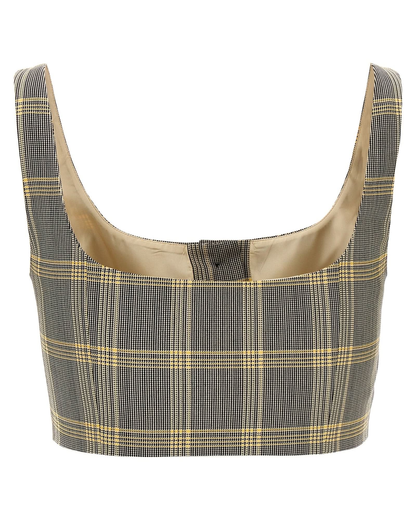 Marni Top Cropped Check Glam Steals