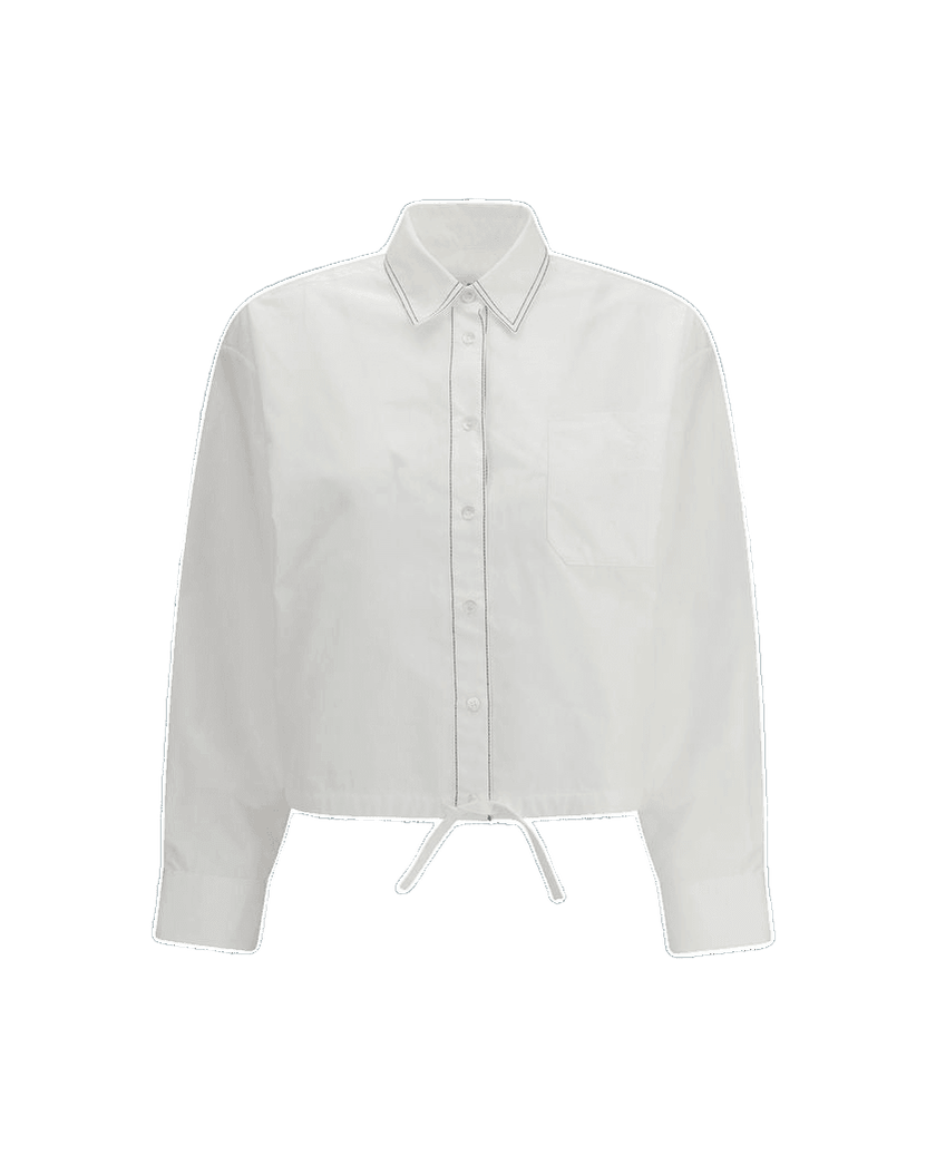 Marni White Cotton Shortsleeve Shirt Shirts