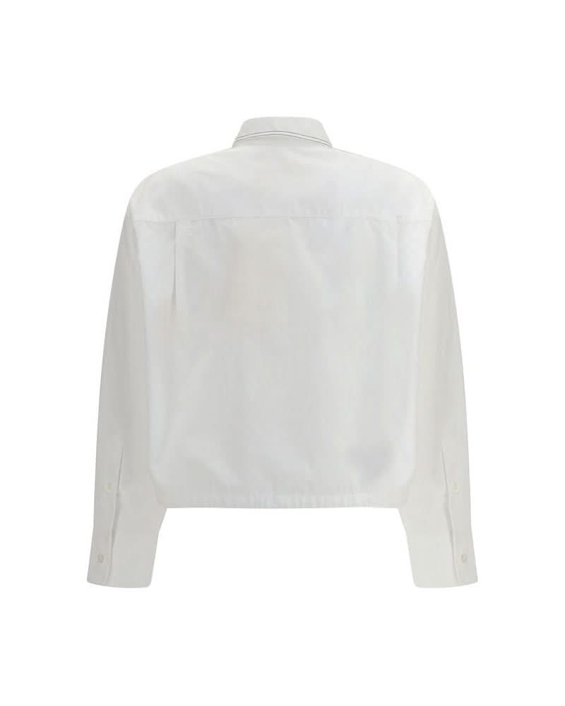 Marni White Cotton Shortsleeve Shirt Shirts