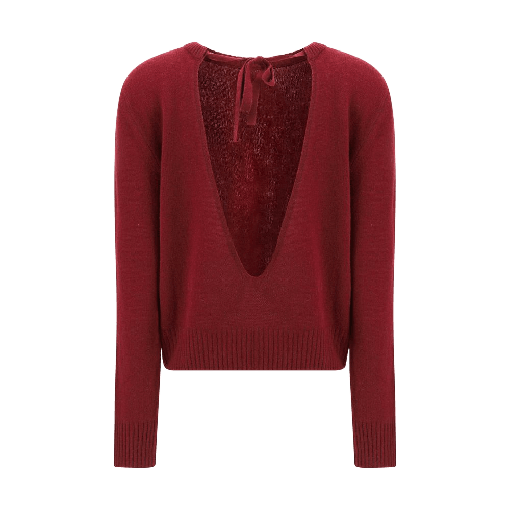 Marnie Marni Bordeaux Cashmere Sweater