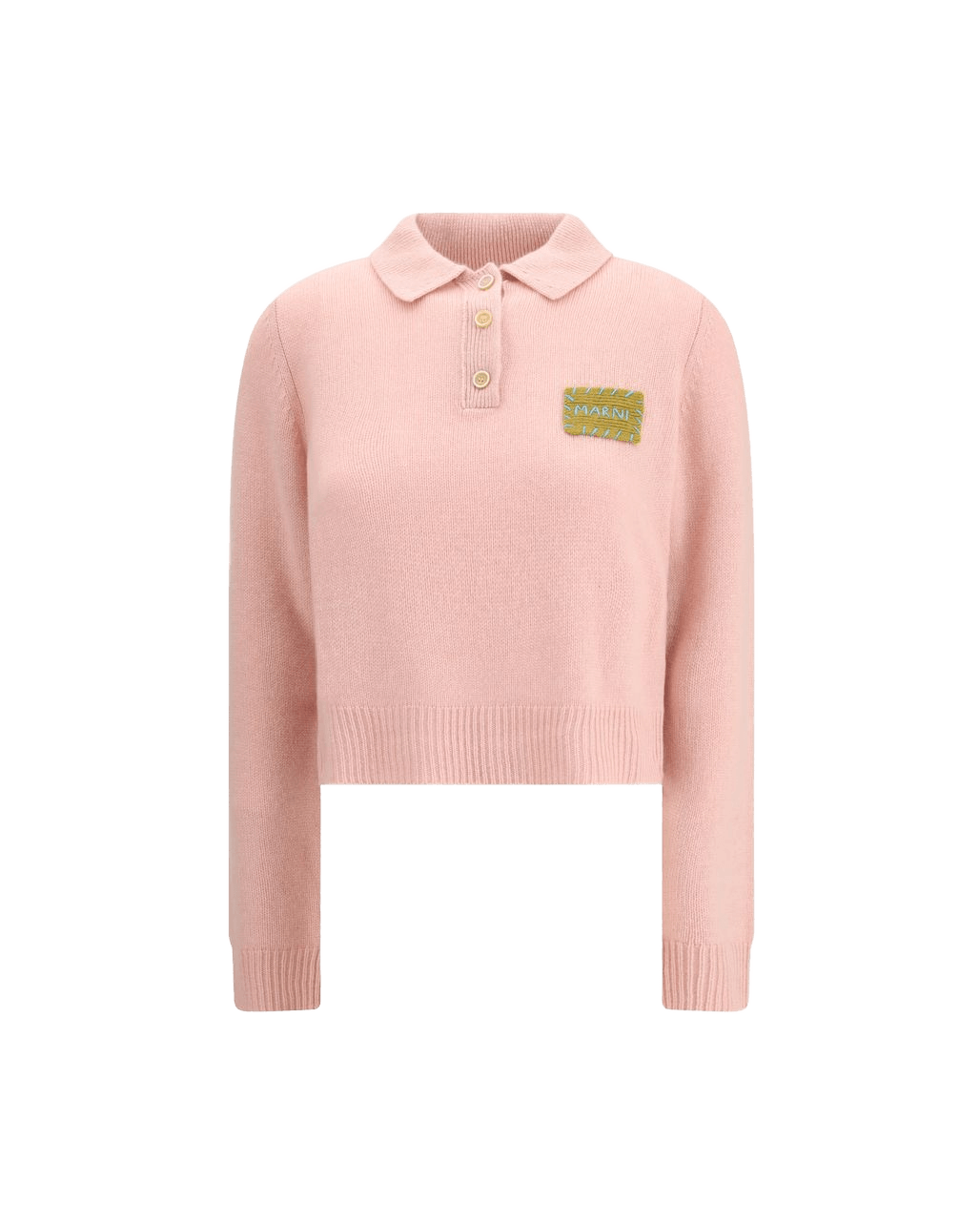 Marnie Marni Pink Cashmere Polo Shirt Glam Steals