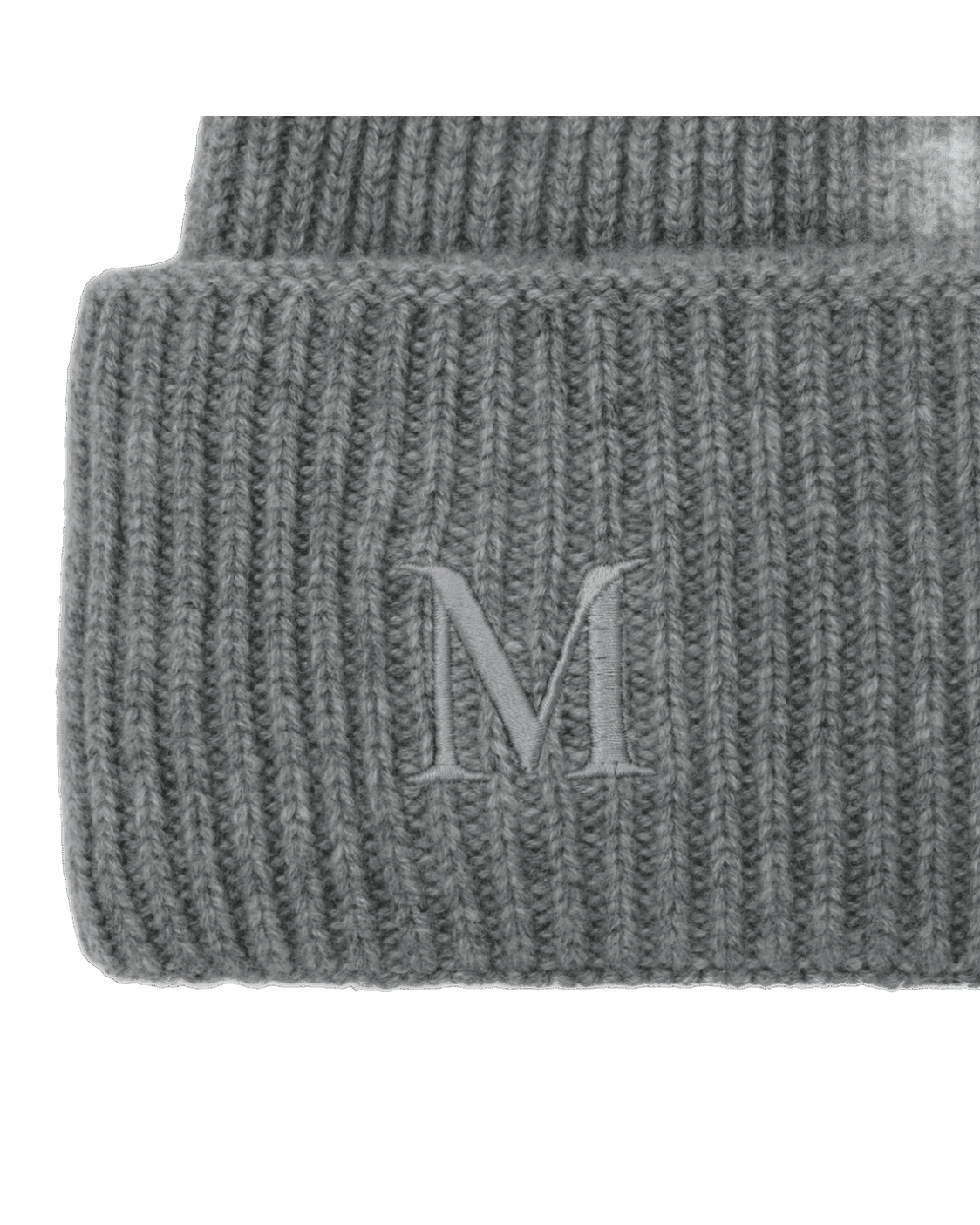 Max Mara Grey Light Cashmere Beanie Glam Steals