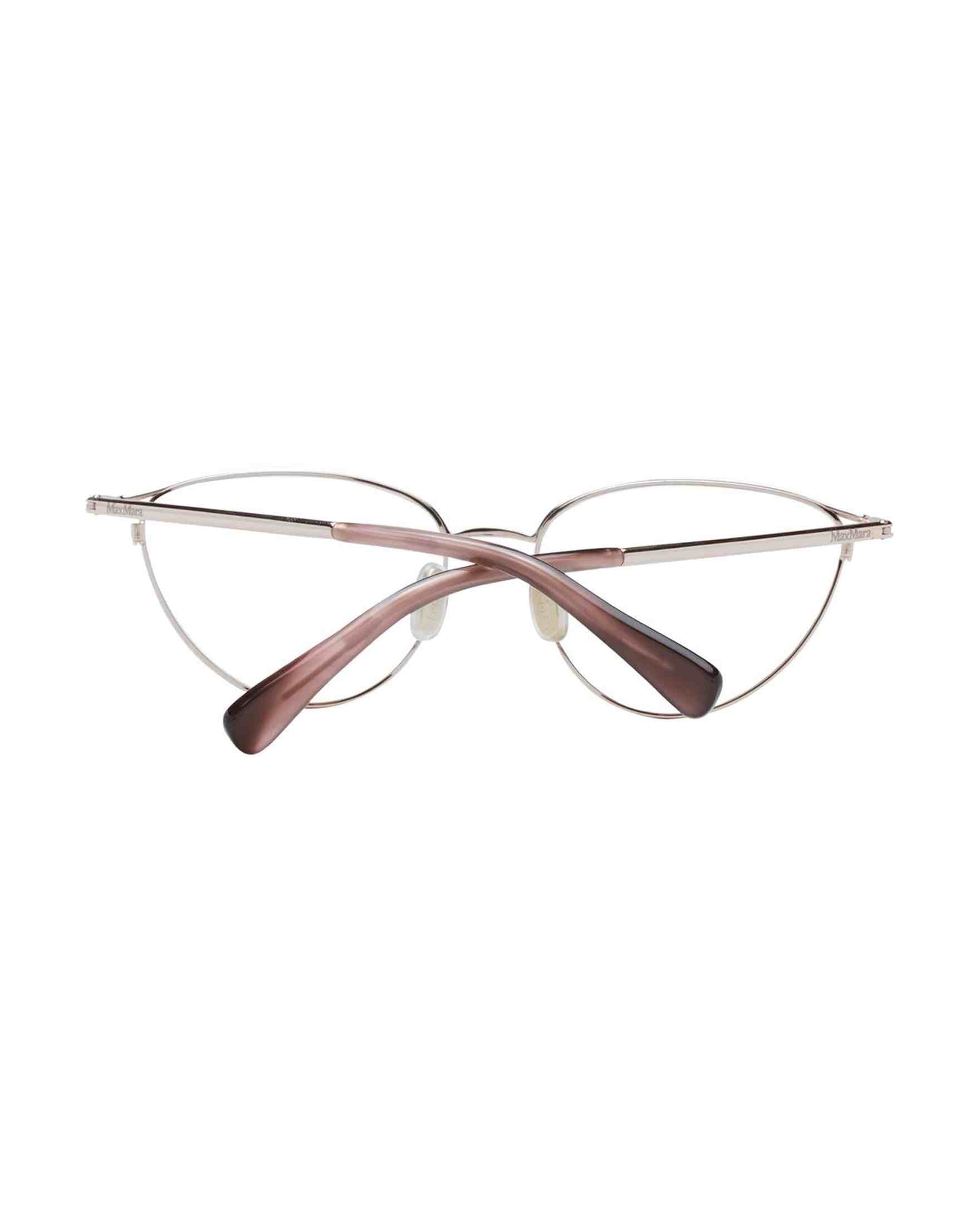 Max Mara Rose Gold Women Optical Frame Glam Steals