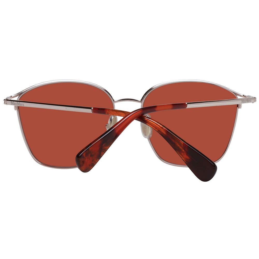 Max Mara Rose Gold Women Sunglasses Glam Steals
