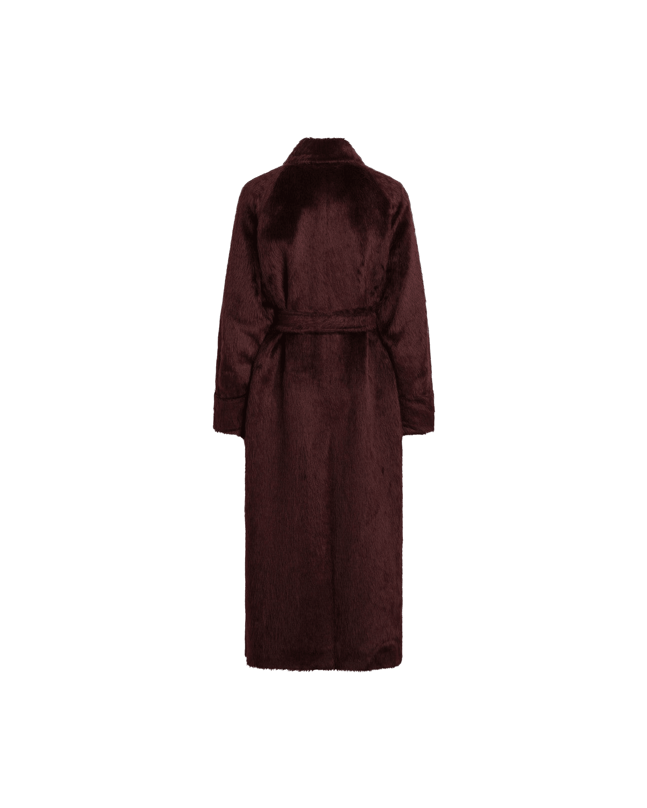 Max Mara Wool Cherry Colored Alpaca and Coat Glam Steals