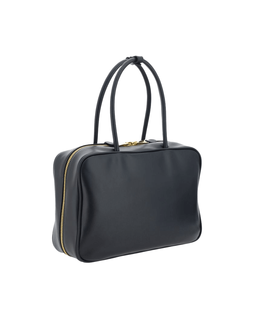 Miu Miu Black Calf Leather Bos Taurus Handbag Glam Steals