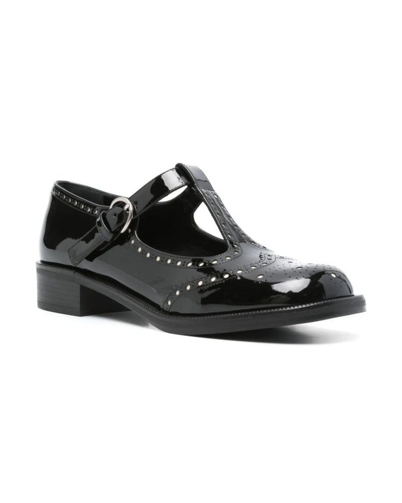 Miu Miu Black Calfskin Shoes Glam Steals