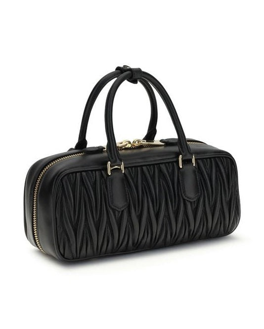 Miu Miu Black Lamb Ovis Aries Shoulder Bag Glam Steals