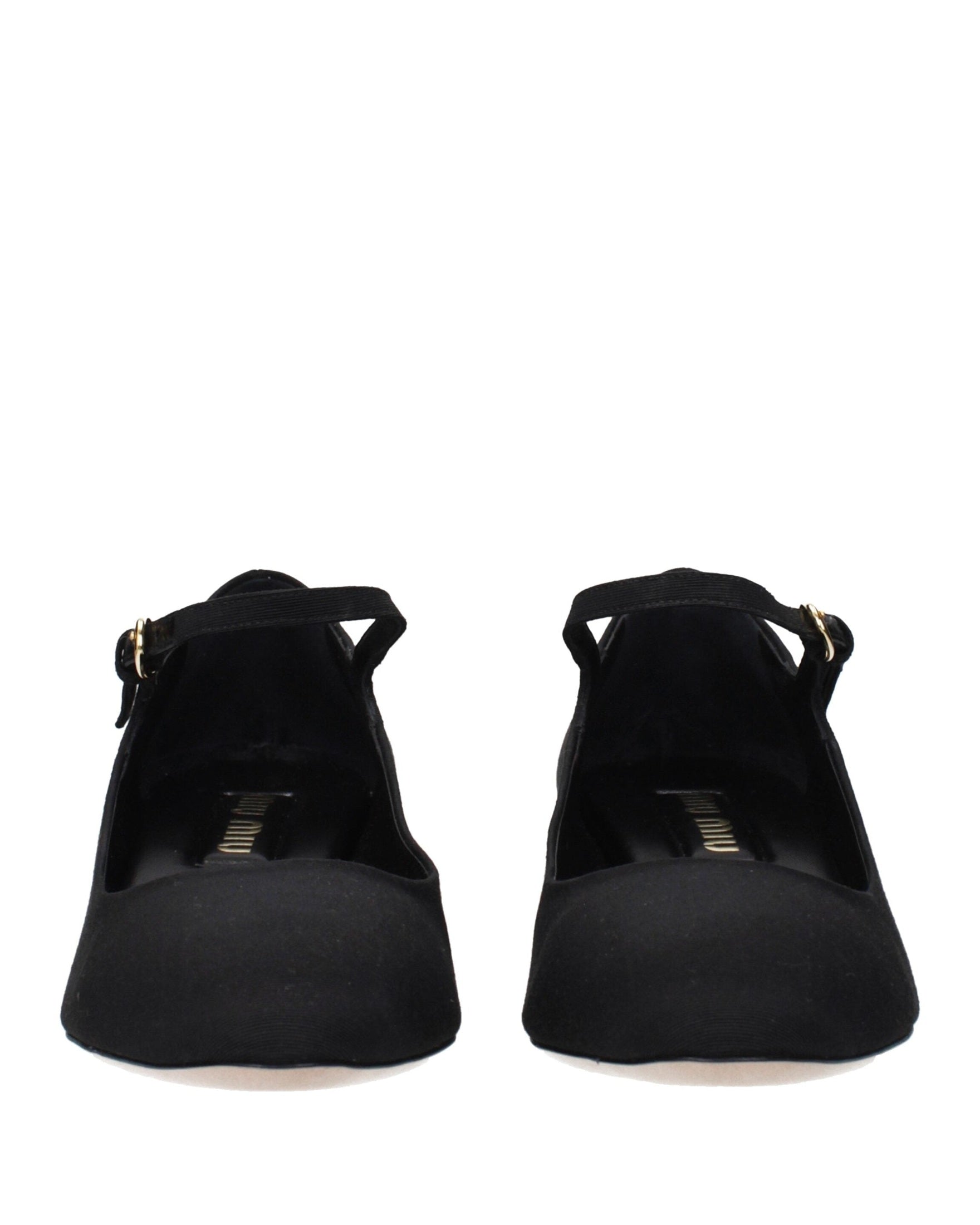 Miu Miu Black Mid Heel Pumps Glam Steals