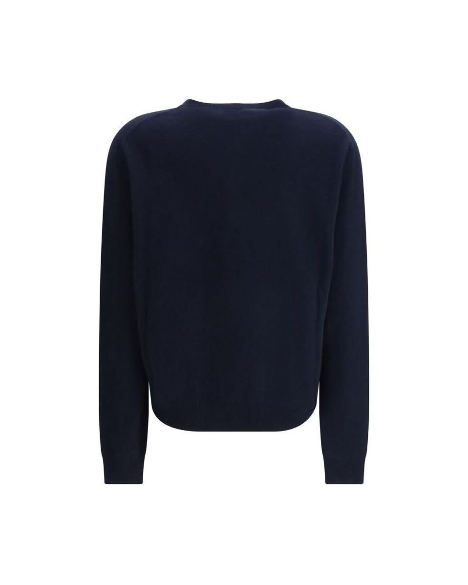 Miu Miu Blue Cashmere Sweatshirt
