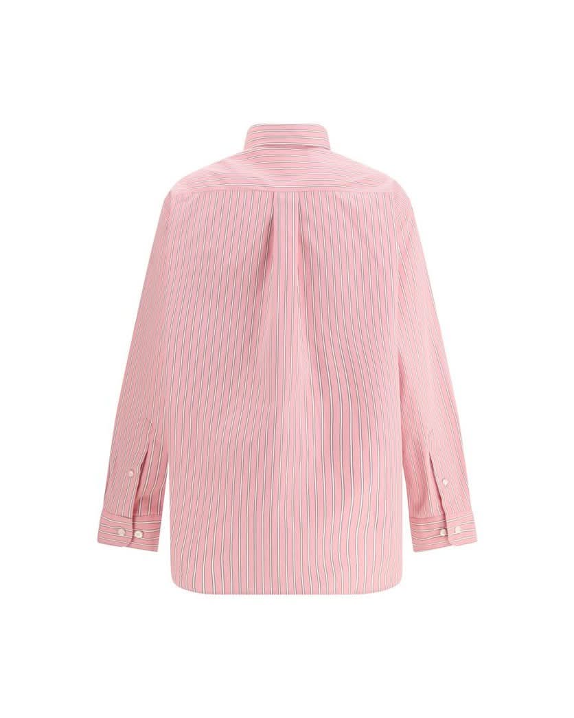 Miu Miu Cotton Pattern Shirt Shirts