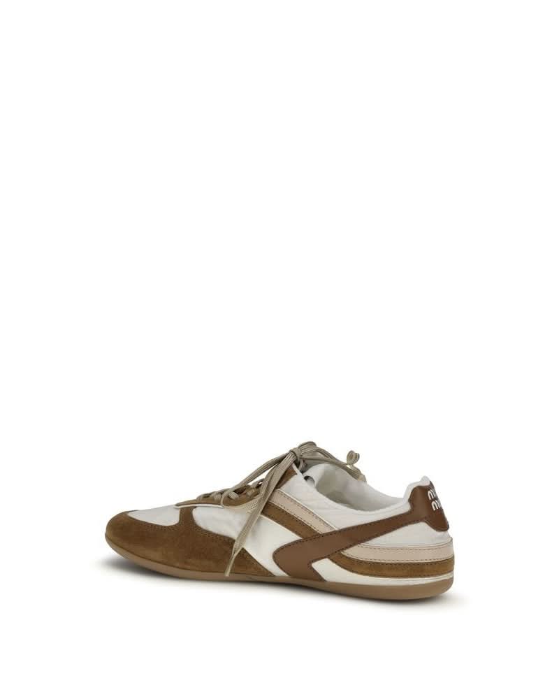 Miu Miu Multicolor Calf Leather Bos Taurus Athletic Sneakers Glam Steals
