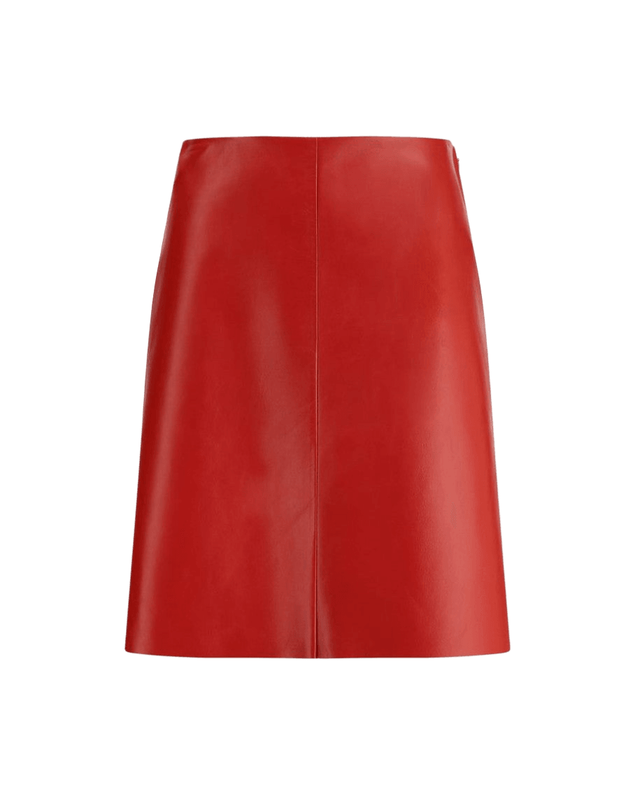 Miu Miu Nappa Leather Skirt Glam Steals