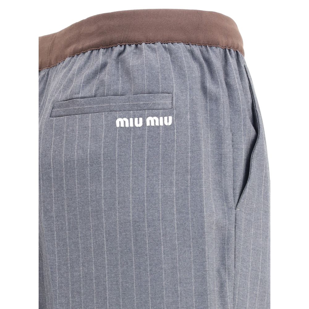 Miu Miu Striped Pants Glam Steals
