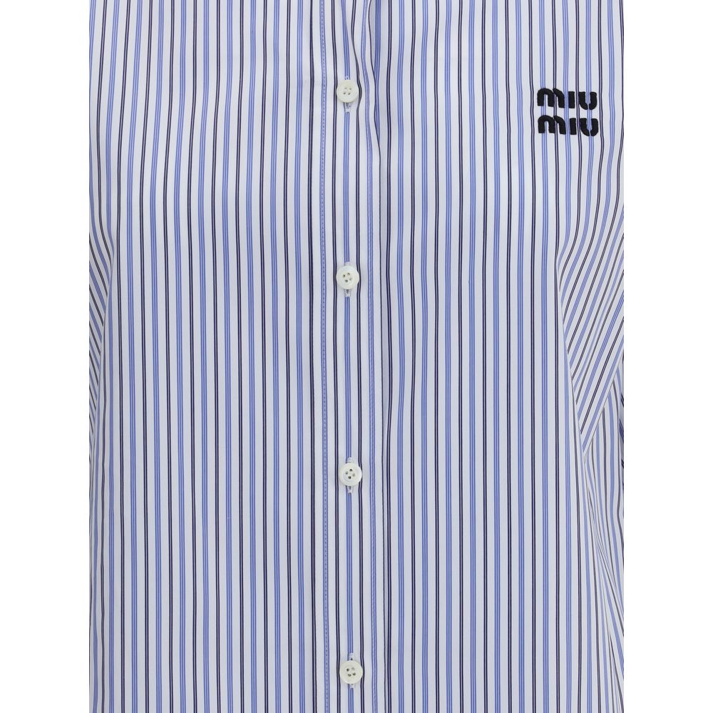 Miu Miu Striped Shirt Glam Steals