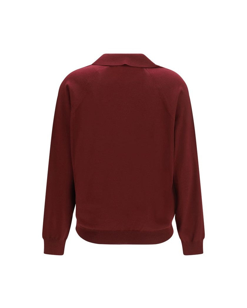 Miu Miu Wool Bordeaux Oves Aries Cardigan Glam Steals