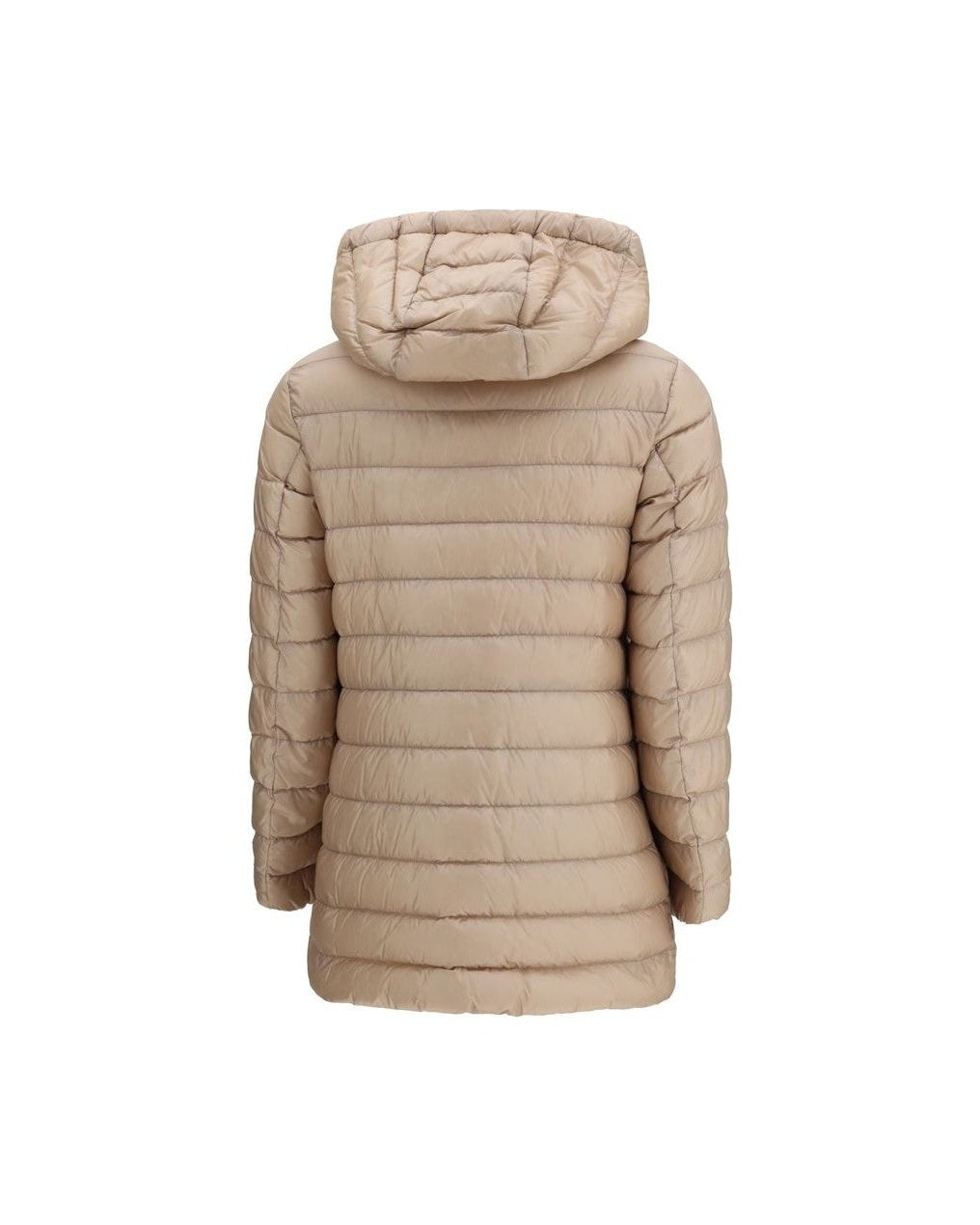 Moncler Beige Polyamide Coat Glam Steals