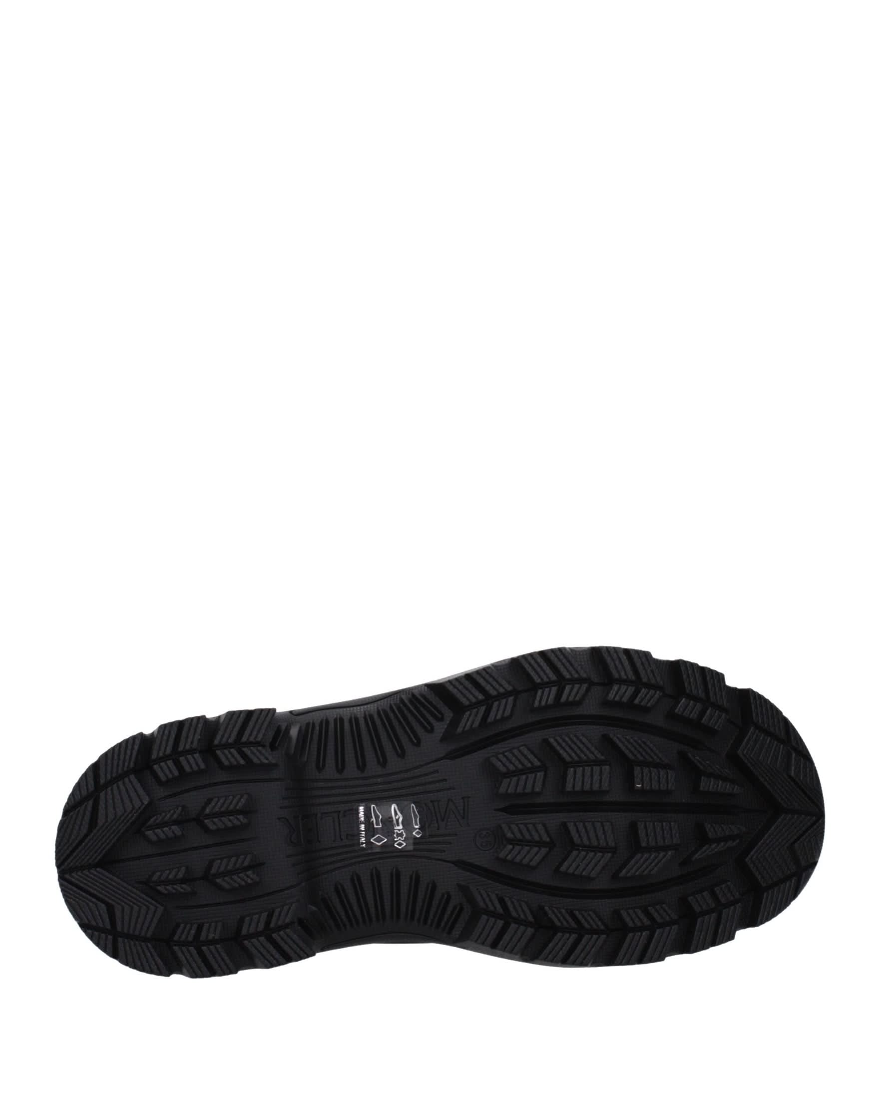 Moncler Black Cotton Ankle Boots Boots