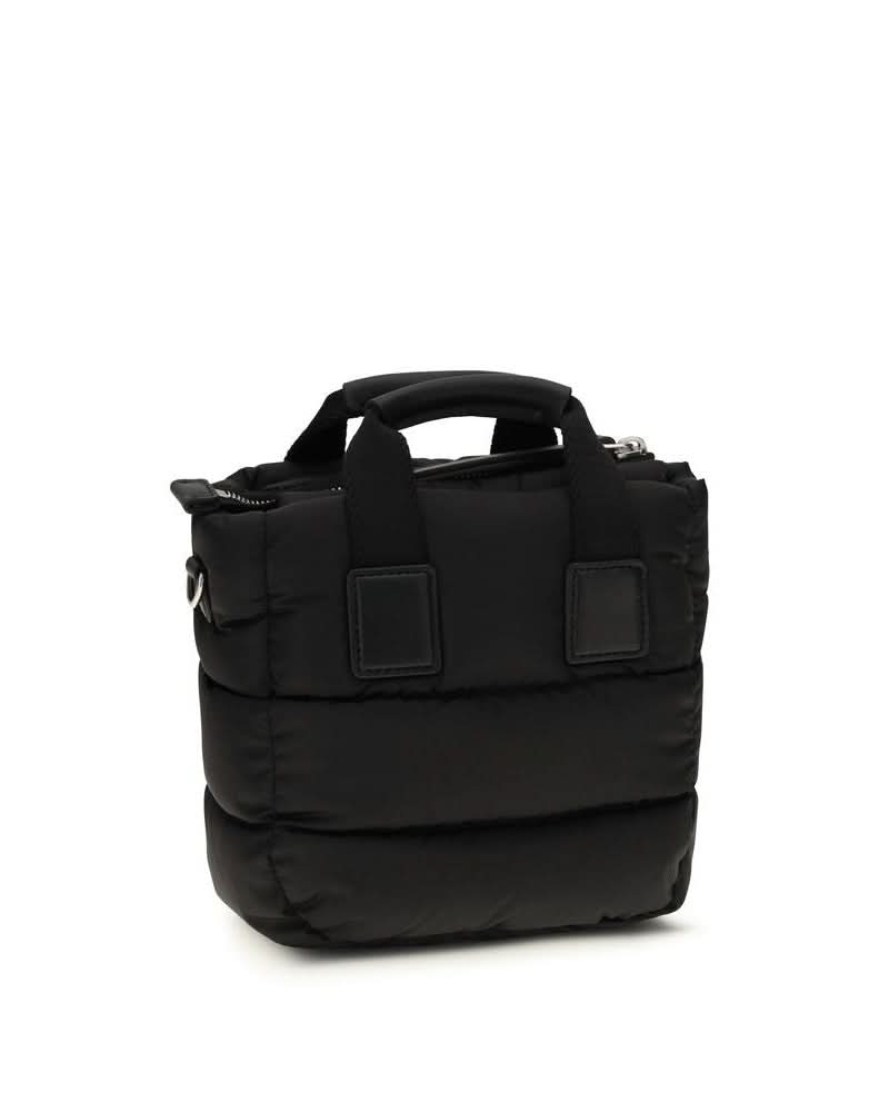 Moncler Black Goose Down Shoulder Bag