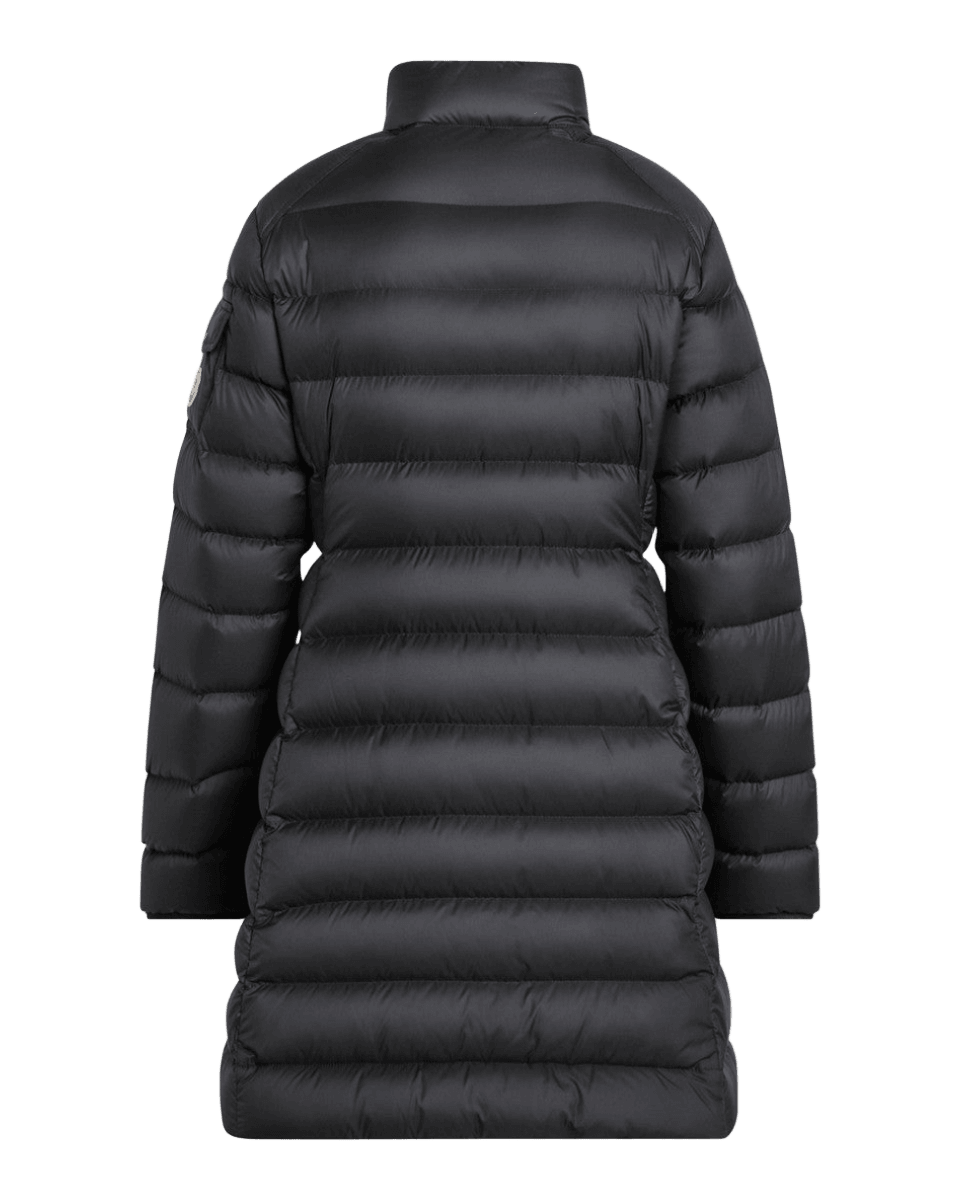 Moncler Black Igesse Midi Down Jacket Glam Steals