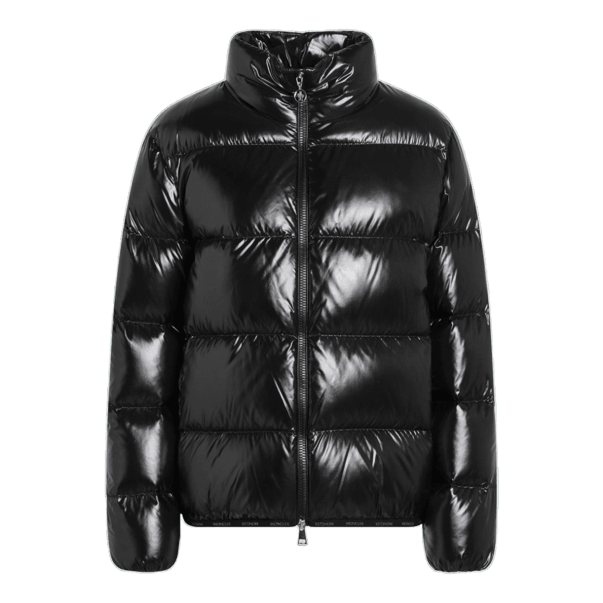 Moncler Black Nylon Abbadia Down Jacket Glam Steals