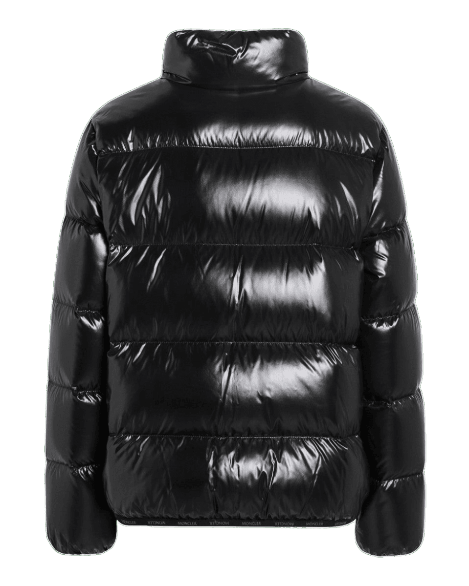 Moncler Black Nylon Abbadia Down Jacket Glam Steals
