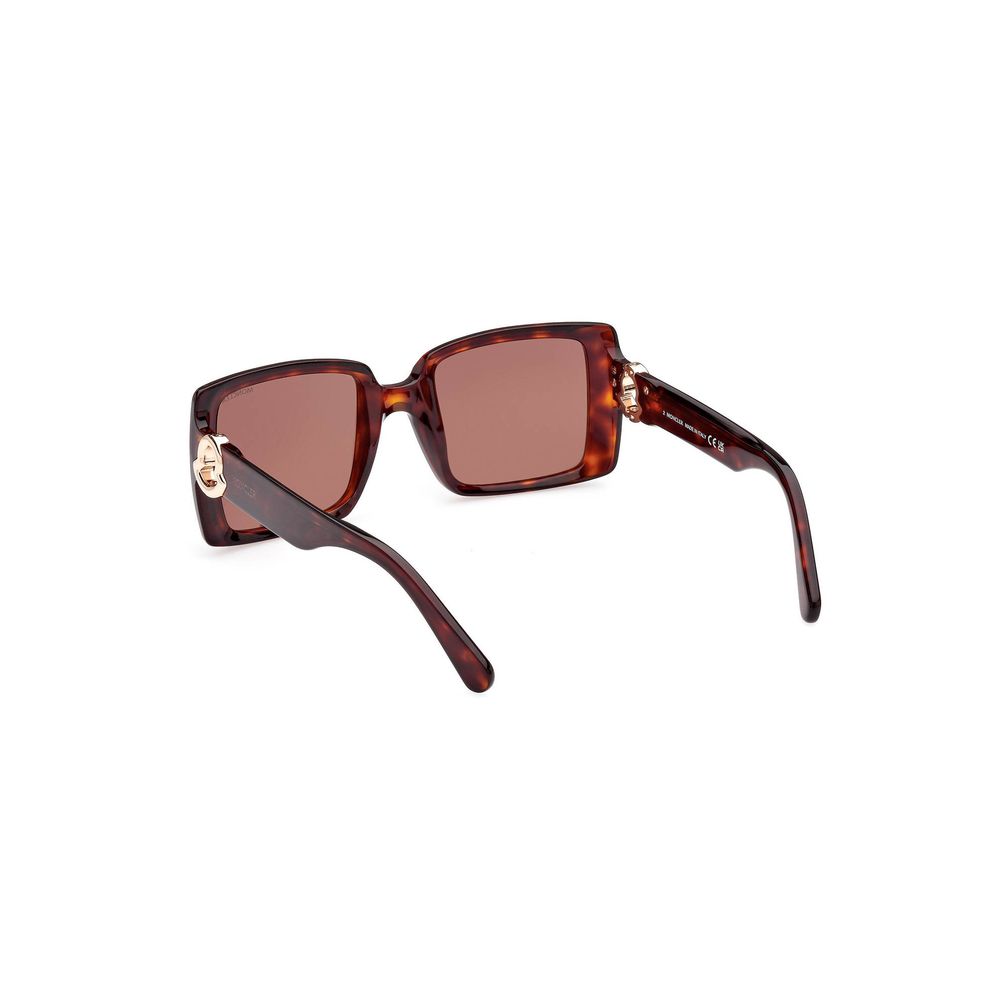 Moncler Brown Pantograph Sunglasses Glam Steals