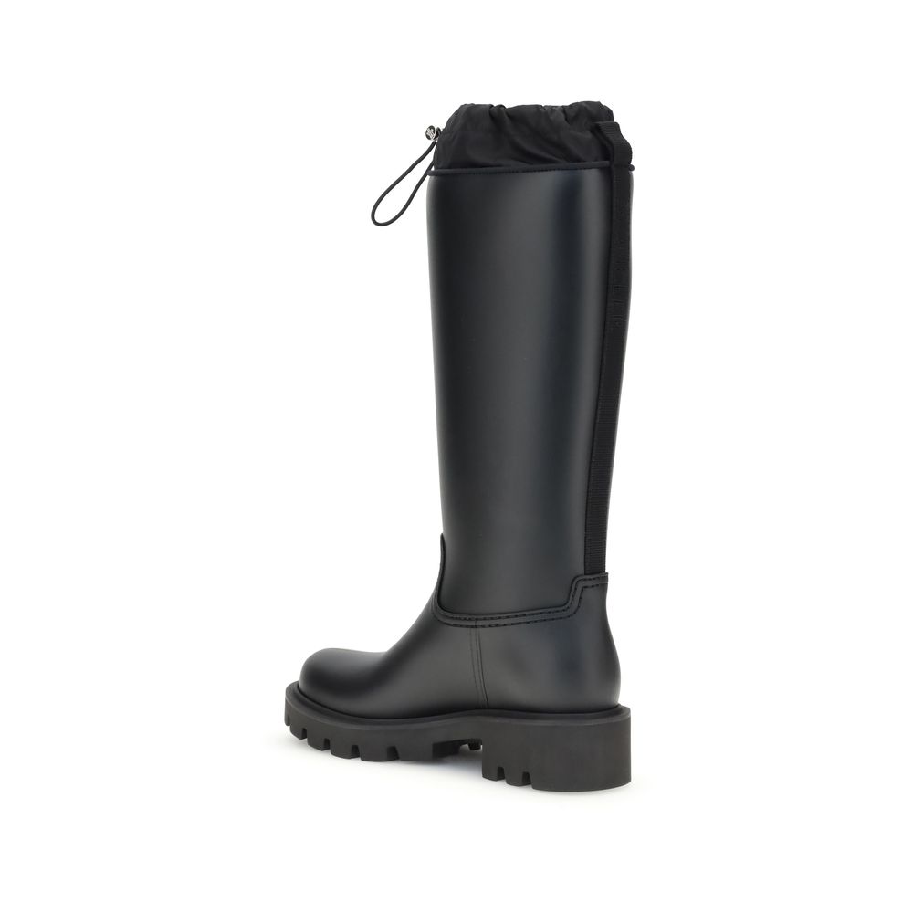 Moncler Kickstream High Rain Boots Glam Steals