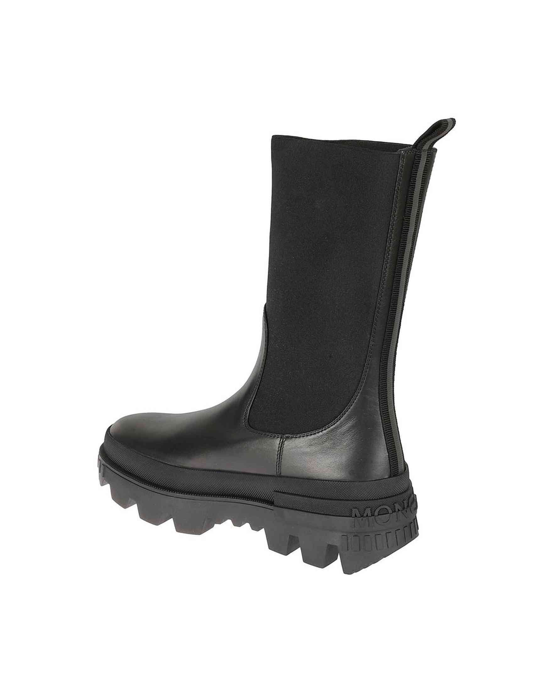 Moncler Leather Boots Glam Steals