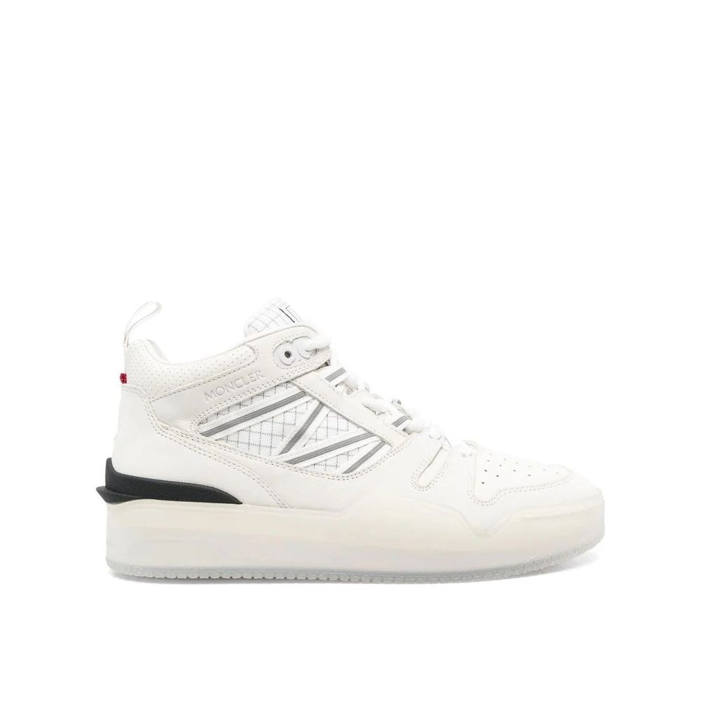 Moncler Leather Pivot Sneakers Glam Steals
