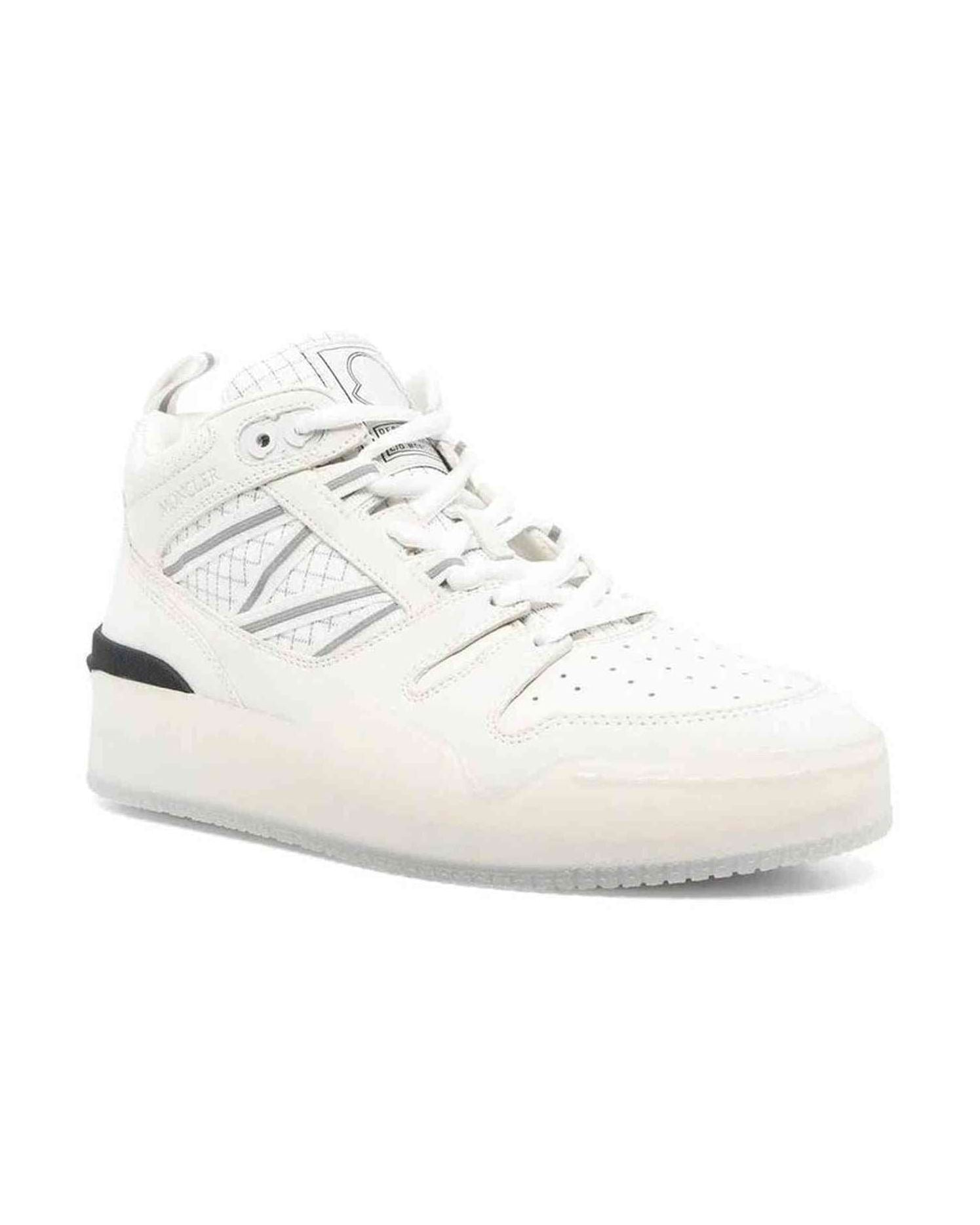 Moncler Leather Pivot Sneakers Glam Steals
