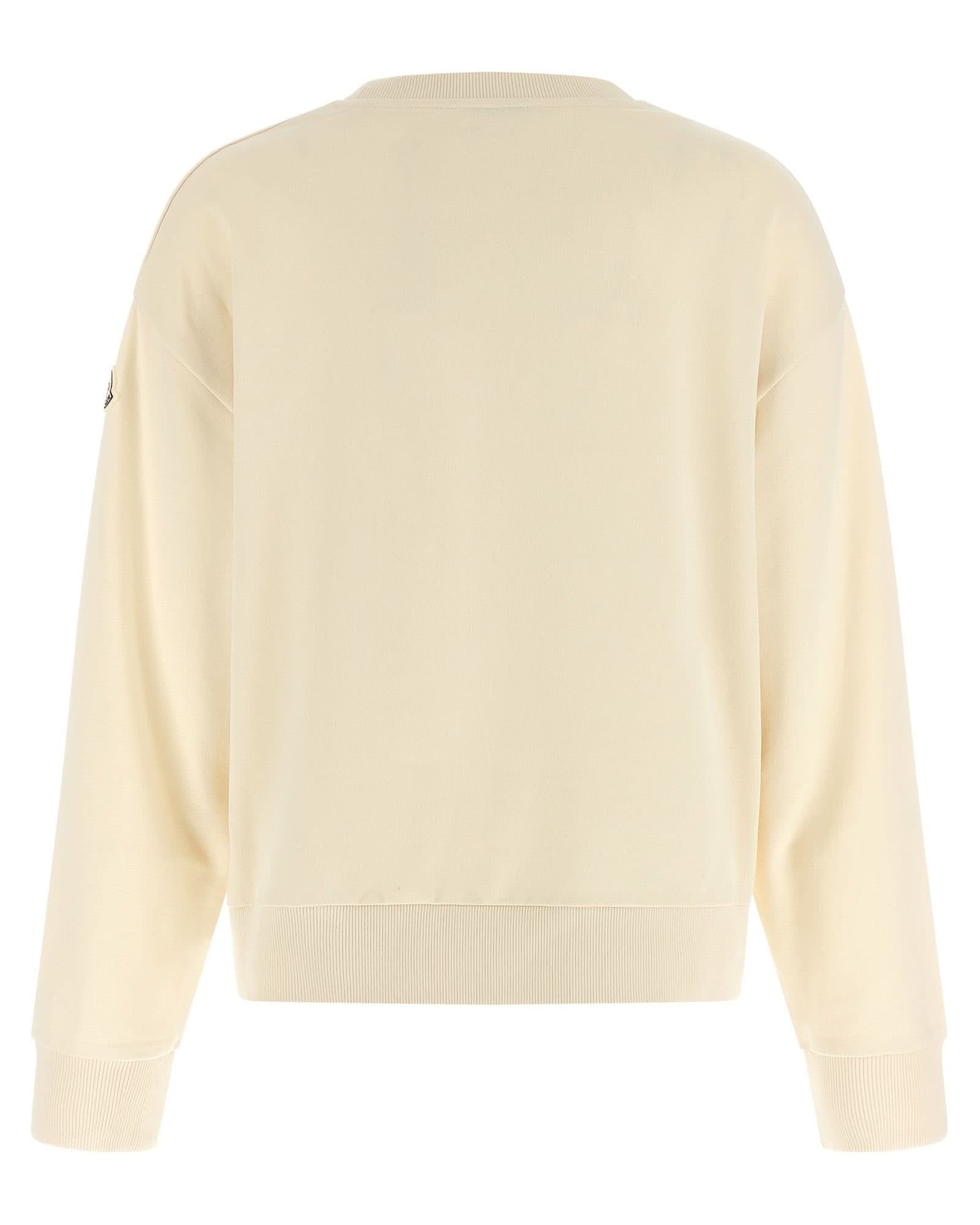 Moncler Logo Embroidery Sweat-shirt Glam Steals