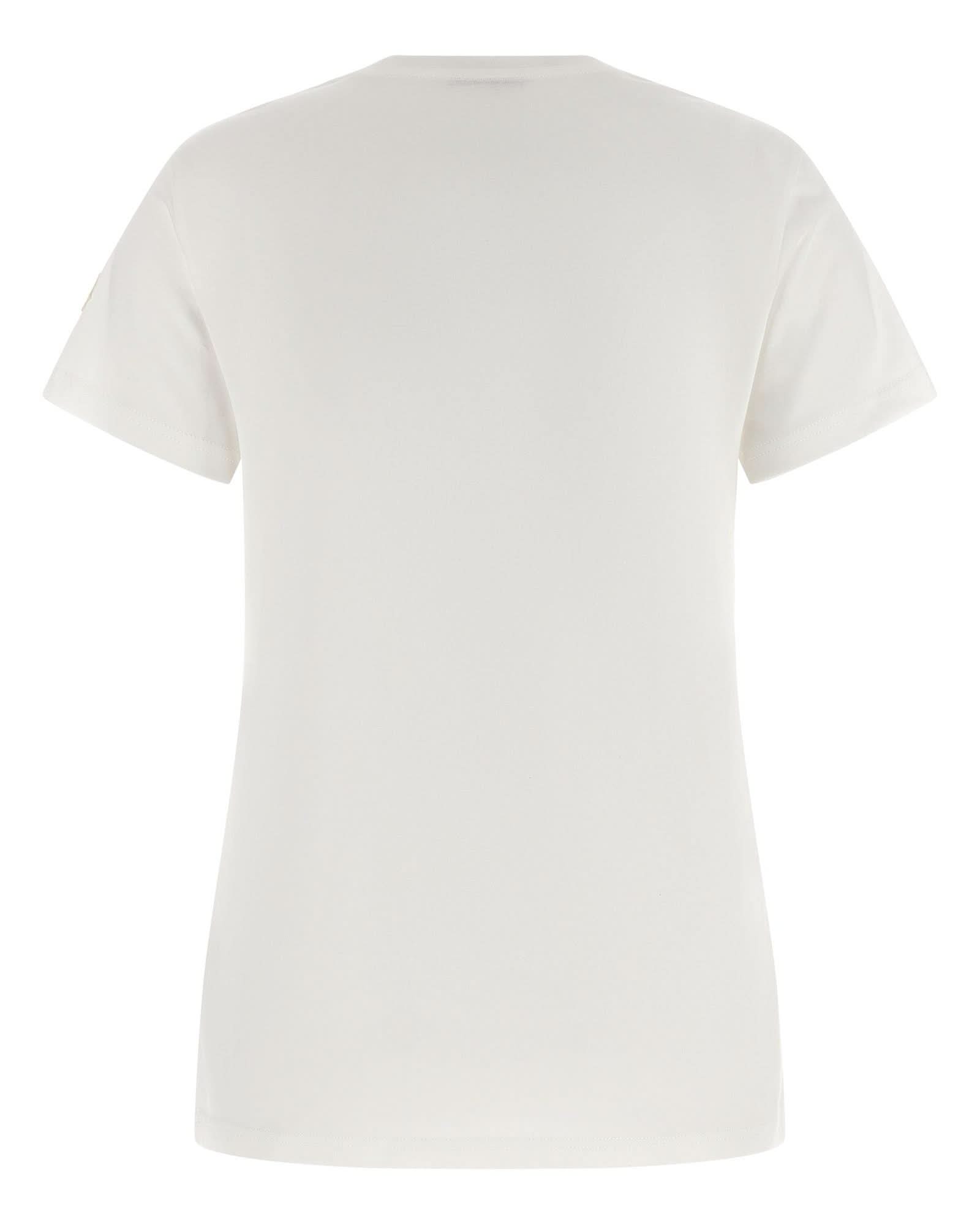 Moncler Logo Patch T-shirt Glam Steals