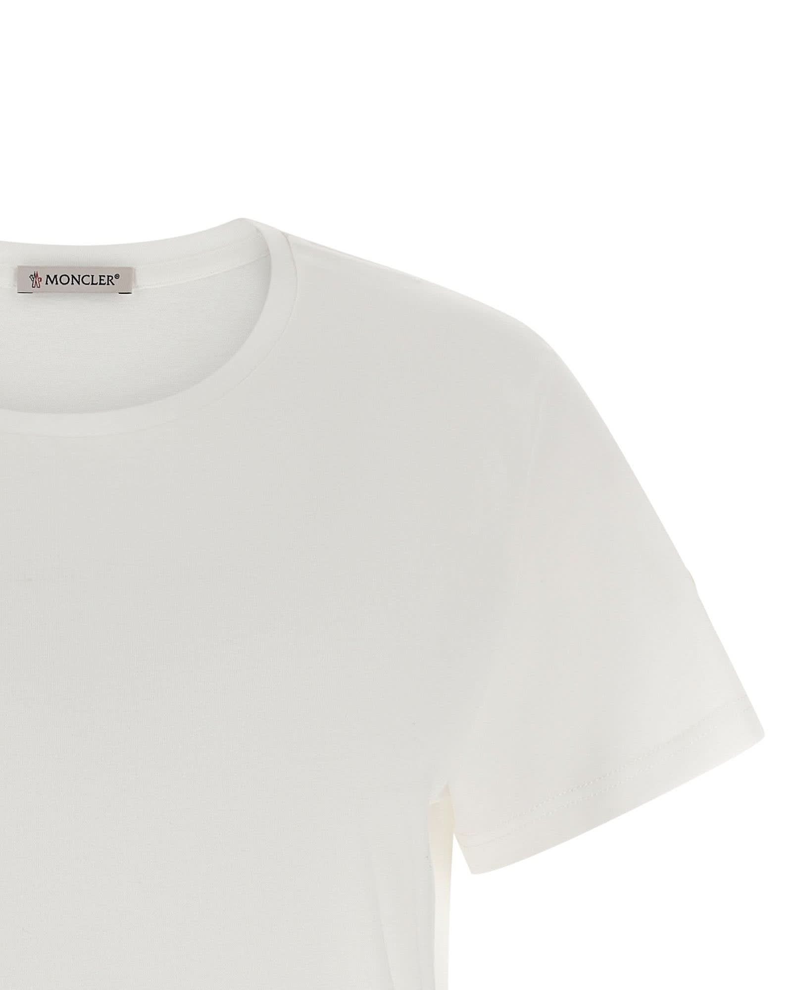 Moncler Logo Patch T-shirt Glam Steals