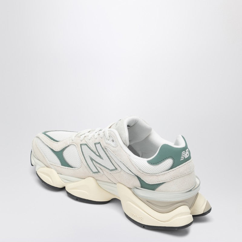 New Balance Linen Low Sneaker 9060 With Dark Juniper Glam Steals