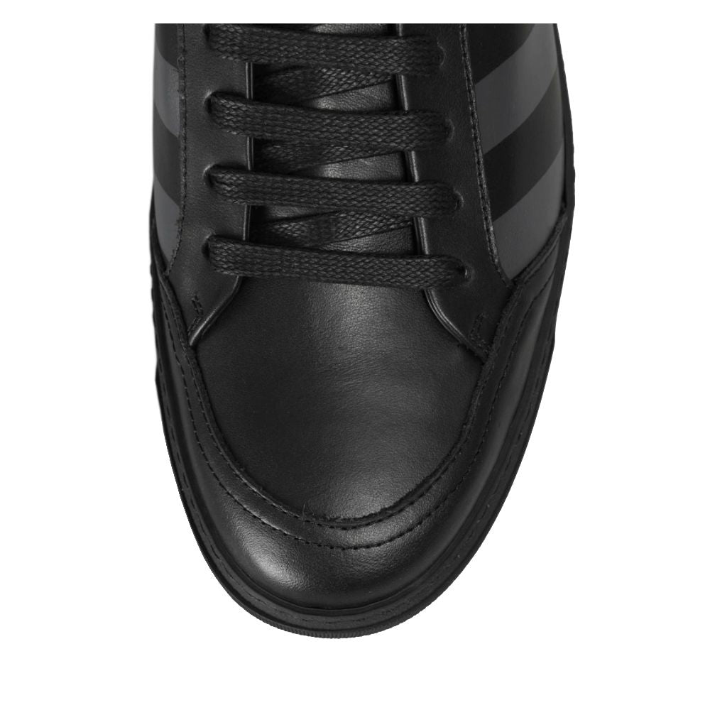 Off- Calfskin Women White Black Sneaker Glam Steals