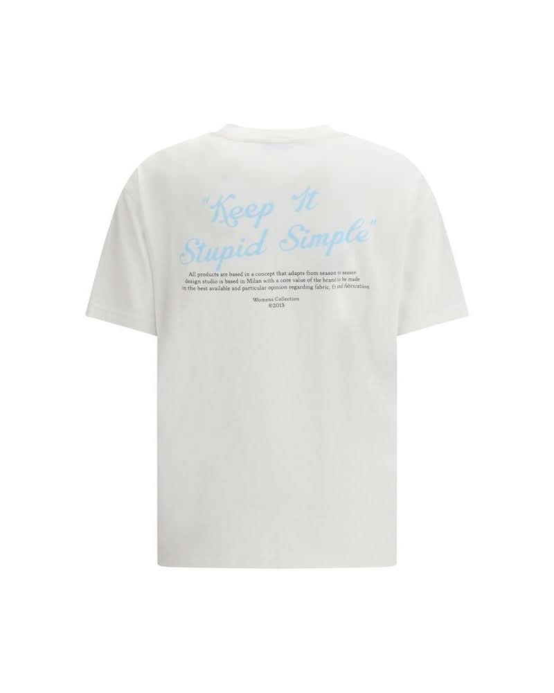 Off-White Cotton White T-Shirt