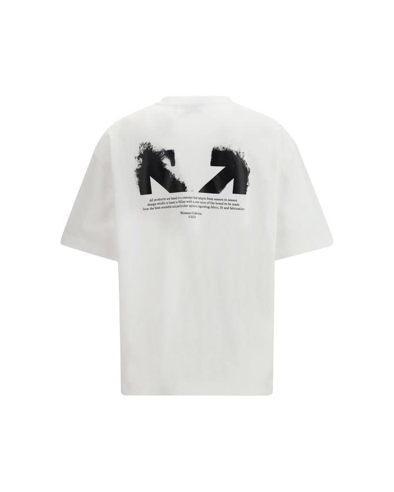 Off-White Cotton White T-Shirt