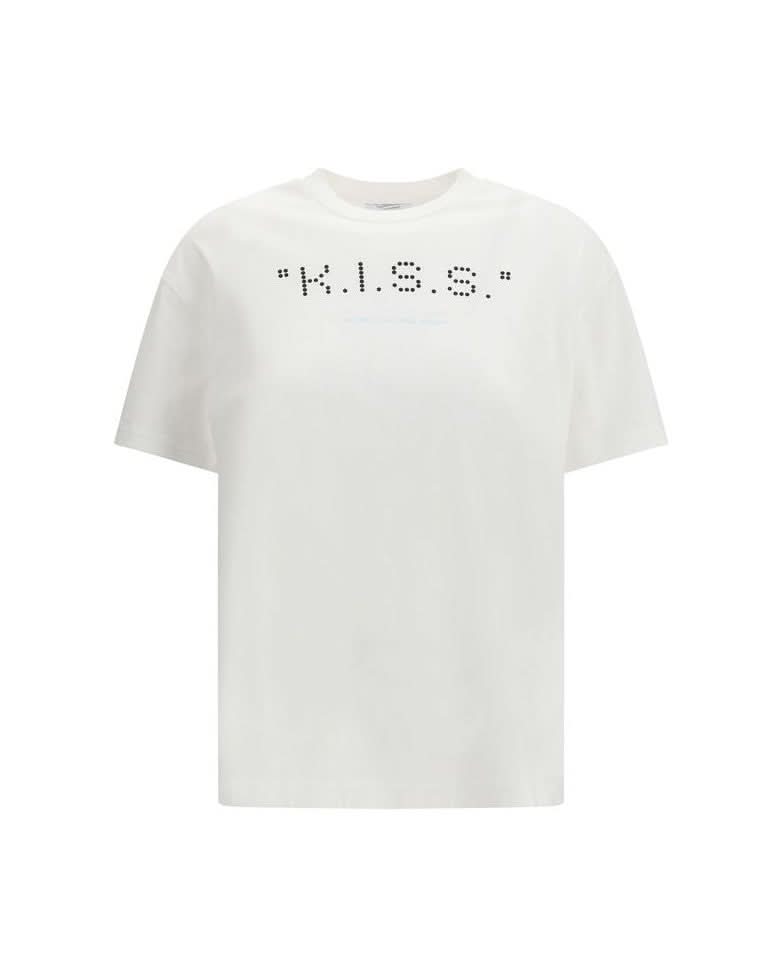 Off-White Cotton White T-Shirt