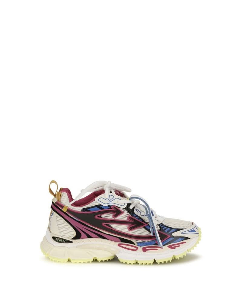 Off-white Multicolor Polyamide Athletic Sneakers Glam Steals
