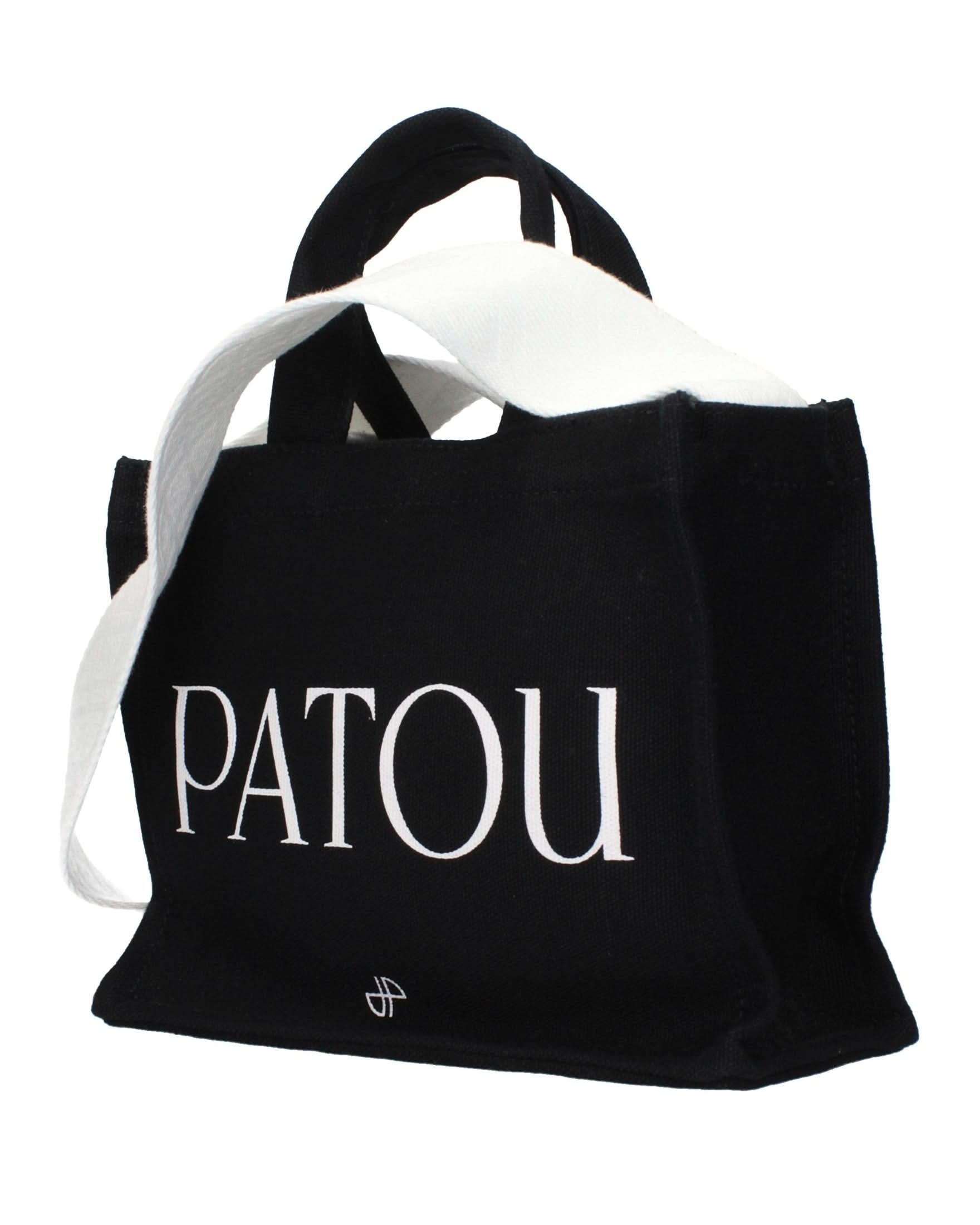 Patou Black Cotton Handbag Glam Steals