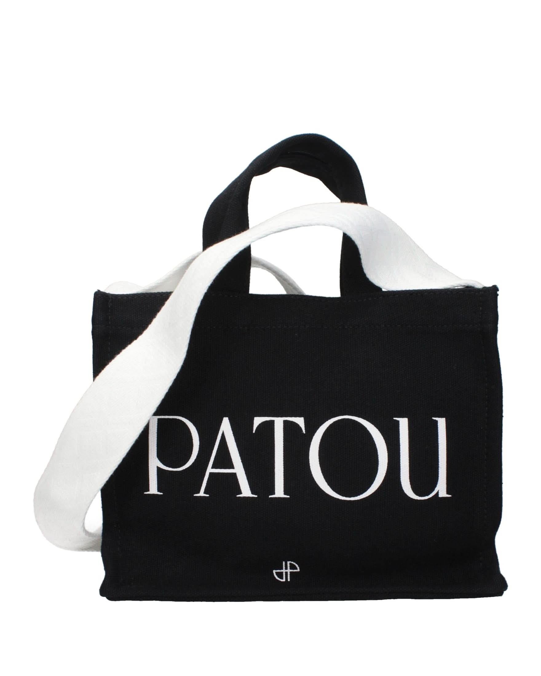 Patou Black Cotton Handbag Glam Steals