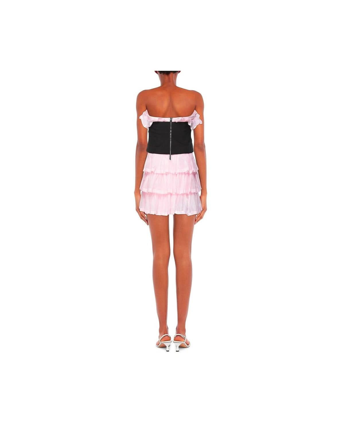 Philosophy Di Lorenzo Serafini Cotton Cocktail Dress Dresses