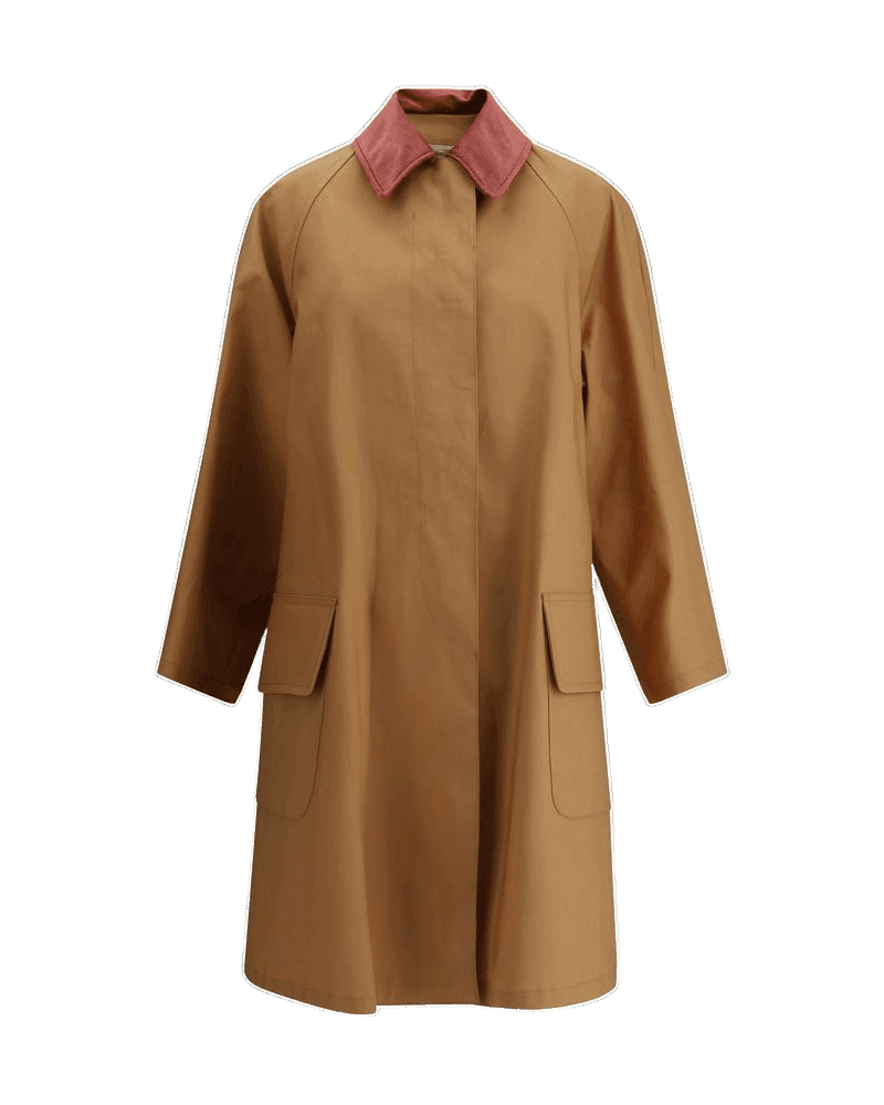 Prada Beige Cotton Coat Glam Steals