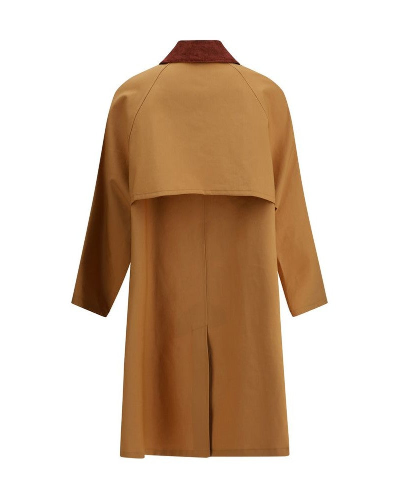 Prada Beige Cotton Coat Glam Steals