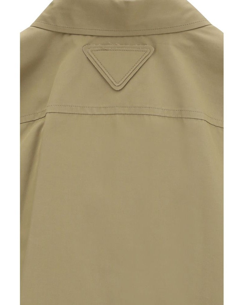 Prada Beige Cotton Shirt Glam Steals
